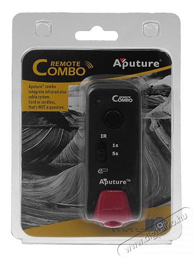 Aputure Combo CR3C kombinált távkioldó (Canon 40D, 50D, 7D, 5D Mark II) Fotó-Videó kiegészítők - Távkioldó - Vezeték nélküli távkioldó (utángyártott) - 259879