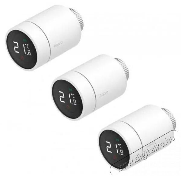 AQARA Radiator Thermostat E1 - 3db H&aacute;ztart&aacute;s / Otthon / K&uuml;lt&eacute;r - Okos otthon - Termoszt&aacute;t - 508049