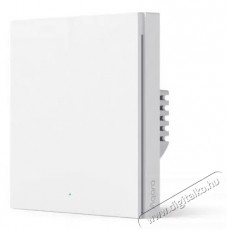 AQARA Smart Wall Switch H1 (No Neutral, Single Rocker) H&aacute;ztart&aacute;s / Otthon / K&uuml;lt&eacute;r - Okos otthon - Kieg&eacute;sz&iacute;tő - 523764