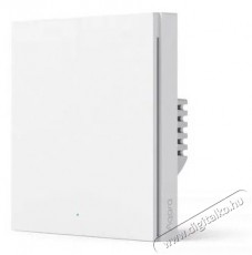 AQARA Smart Wall Switch H1 (With Neutral, Single Rocker) Háztartás / Otthon / Kültér - Okos otthon - Kiegészítő - 523768