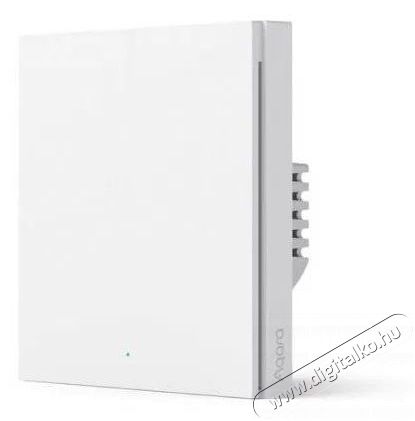 AQARA Smart Wall Switch H1 (With Neutral, Single Rocker) Háztartás / Otthon / Kültér - Okos otthon - Kiegészítő - 523768