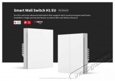 AQARA Smart Wall Switch H1 (With Neutral, Single Rocker) Háztartás / Otthon / Kültér - Okos otthon - Kiegészítő - 523768