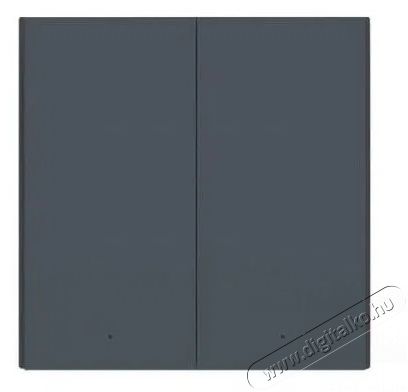 AQARA Wireless Remote Switch H1 (Double Rocker) - szürke Háztartás / Otthon / Kültér - Okos otthon - Kiegészítő - 523774