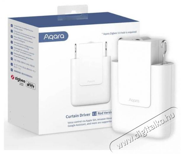 AQARA Curtain Driver E1 Rod Version Háztartás / Otthon / Kültér - Okos otthon - Kiegészítő - 523748