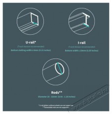 AQARA Curtain Driver E1 Rod Version Háztartás / Otthon / Kültér - Okos otthon - Kiegészítő - 523748