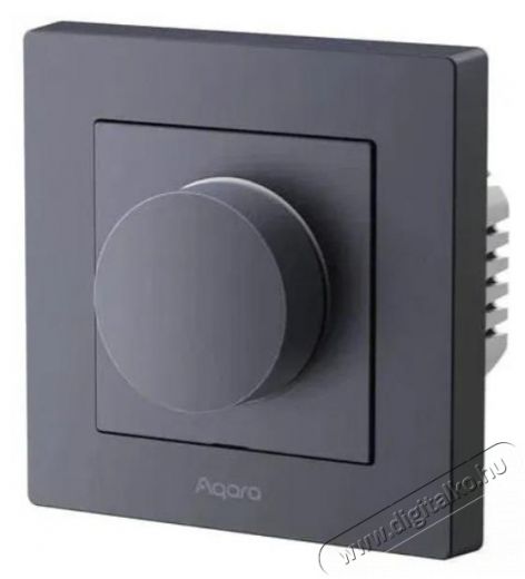 AQARA Dimmer Switch H2 EU (KD-R01D-G), szürke - Zigbee és Thread Háztartás / Otthon / Kültér - Egyéb háztartási termék - 523751