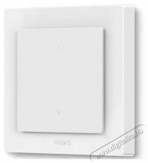 AQARA Light Switch H2 EU 2 Buttons, 1 Channel (WS-K07D) Háztartás / Otthon / Kültér - Okos otthon - Kiegészítő - 523755
