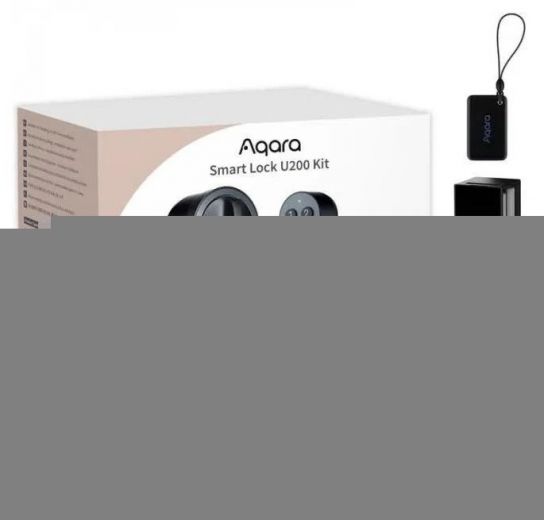 AQARA Smart Lock U200 Kit (EL-D02D), fekete H&aacute;ztart&aacute;s / Otthon / K&uuml;lt&eacute;r - Okos otthon - Kieg&eacute;sz&iacute;tő - 519320