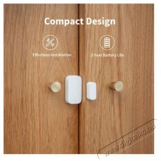 AQARA Door and Window Sensor T1 Háztartás / Otthon / Kültér - Biztonságtechnika - Nyitásérzékelő - 519311