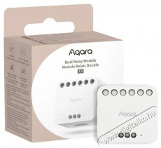 AQARA Dual Relay Controller T2 Háztartás / Otthon / Kültér - Okos otthon - Kiegészítő - 523753