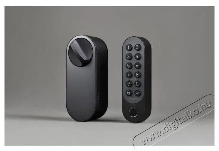 AQARA Smart Lock U200 Kit (EL-D02D), fekete H&aacute;ztart&aacute;s / Otthon / K&uuml;lt&eacute;r - Okos otthon - Kieg&eacute;sz&iacute;tő - 519320