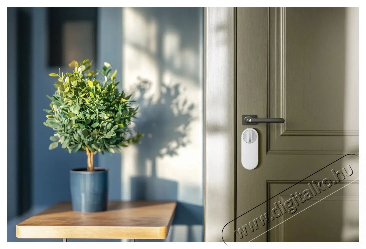 AQARA Smart Lock U200 Lite Kit (EL-D03D), feh&eacute;r H&aacute;ztart&aacute;s / Otthon / K&uuml;lt&eacute;r - Okos otthon - Kieg&eacute;sz&iacute;tő - 519323