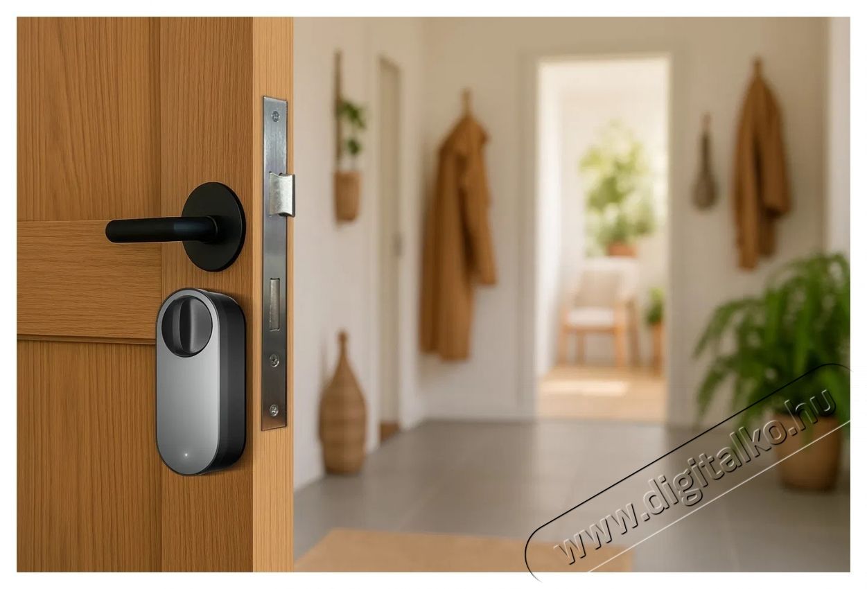 AQARA Smart Lock U200 Lite Kit (EL-D03D), fekete H&aacute;ztart&aacute;s / Otthon / K&uuml;lt&eacute;r - Okos otthon - Kieg&eacute;sz&iacute;tő - 519324