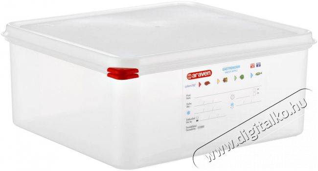Araven GN 2/3 edény + fedél, 354x325 mm Konyhai termékek - Edény - Egyéb edény - 524142