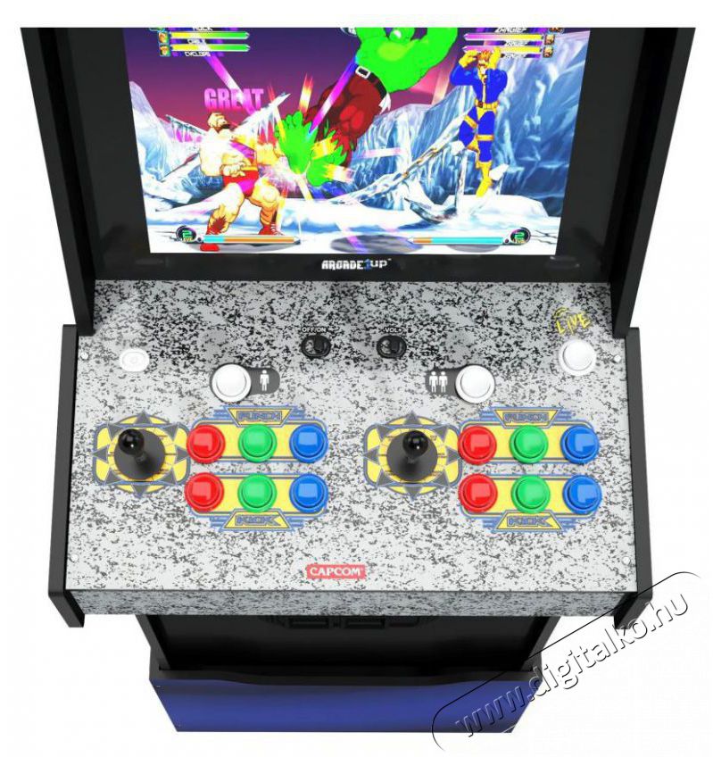 Arcadeup Arcade1up Marvel vs Capcom 2 H&aacute;ztart&aacute;s / Otthon / K&uuml;lt&eacute;r - J&aacute;t&eacute;k / Sport - Elektronikus / robot - 523786