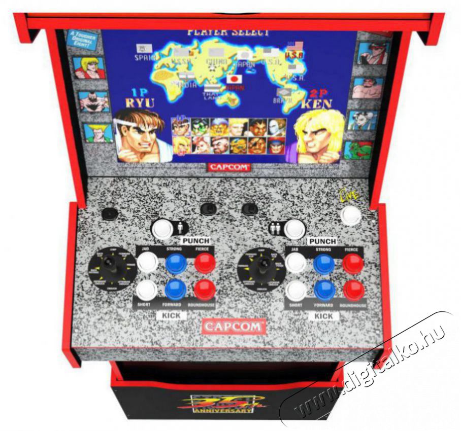 Arcadeup Arcade1up Street Fighter Legacy 14-in-1 Wifi Enabled Iroda &eacute;s sz&aacute;m&iacute;t&aacute;stechnika - J&aacute;t&eacute;k konzol - Kieg&eacute;sz&iacute;tő - 523777