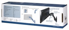 ARCTIC W1 3D fali monitor konzol Tv kiegészítők - Fali tartó / konzol - Fali tv tartó - 498399