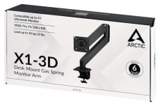 ARCTIC X1-3D asztali monitor konzol Tv kiegészítők - Fali tartó / konzol - Fali tv tartó - 498397