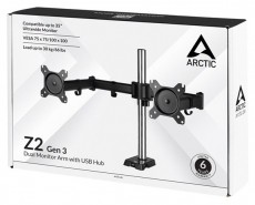 ARCTIC Z2 Gen 3 asztali monitor konzol Tv kiegészítők - Fali tartó / konzol - Asztali tartó - 498477