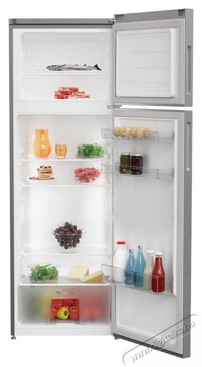 ARCTIC AD60310M40S, K&eacute;tajt&oacute;s hűtő, 306 l, E energiaoszt&aacute;ly, Kerti friss, LED vil&aacute;g&iacute;t&aacute;s, M 175 cm, Ez&uuml;st Konyhai term&eacute;kek - Hűtő, fagyaszt&oacute; (szabadon&aacute;ll&oacute;) - Fel&uuml;lfagyaszt&oacute;s kombin&aacute;lt hűtő - 534192