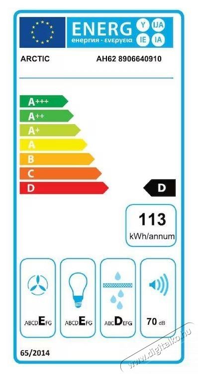 ARCTIC AH62 hagyom&aacute;nyos p&aacute;raelsz&iacute;v&oacute; Konyhai term&eacute;kek - P&aacute;raelsz&iacute;v&oacute; - Hagyom&aacute;nyos - 534198