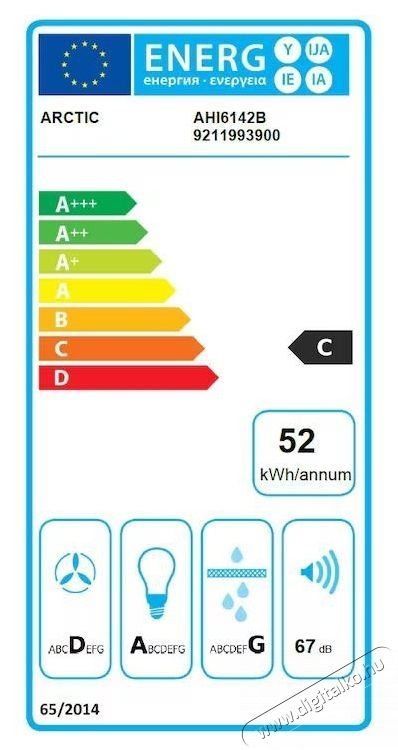 ARCTIC AHI6142B p&aacute;raelsz&iacute;v&oacute; Konyhai term&eacute;kek - P&aacute;raelsz&iacute;v&oacute; - K&uuml;rtős - 534202