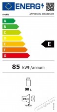 ARCTIC ATF906WN, Egyajt&oacute;s hűtő, 89 l, E energiaoszt&aacute;ly, GardenFresh, EcoLed, Mix Zone, M 84 cm, Feh&eacute;r Konyhai term&eacute;kek - Hűtő, fagyaszt&oacute; (szabadon&aacute;ll&oacute;) - Egyajt&oacute;s hűtő - 534838