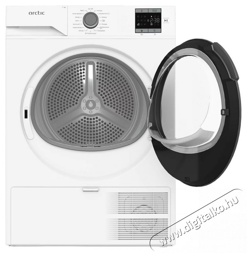 ARCTIC A2T17239W Hőszivatty&uacute;s sz&aacute;r&iacute;t&oacute;g&eacute;p, 7 kg, 15 program, D energiaoszt&aacute;ly, Aqua Surf, Feh&eacute;r H&aacute;ztart&aacute;s / Otthon / K&uuml;lt&eacute;r - Mos&oacute;g&eacute;p / sz&aacute;r&iacute;t&oacute;g&eacute;p - Sz&aacute;r&iacute;t&oacute;g&eacute;p - 536010