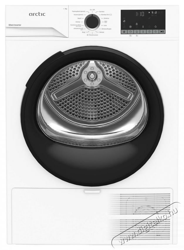 ARCTIC A2T28249W Hőszivatty&uacute;s sz&aacute;r&iacute;t&oacute;g&eacute;p, 8 kg, 15 program, C energiaoszt&aacute;ly, Silent Inverter Motor, Aqua Surf, Feh&eacute;r H&aacute;ztart&aacute;s / Otthon / K&uuml;lt&eacute;r - Mos&oacute;g&eacute;p / sz&aacute;r&iacute;t&oacute;g&eacute;p - Sz&aacute;r&iacute;t&oacute;g&eacute;p - 536012