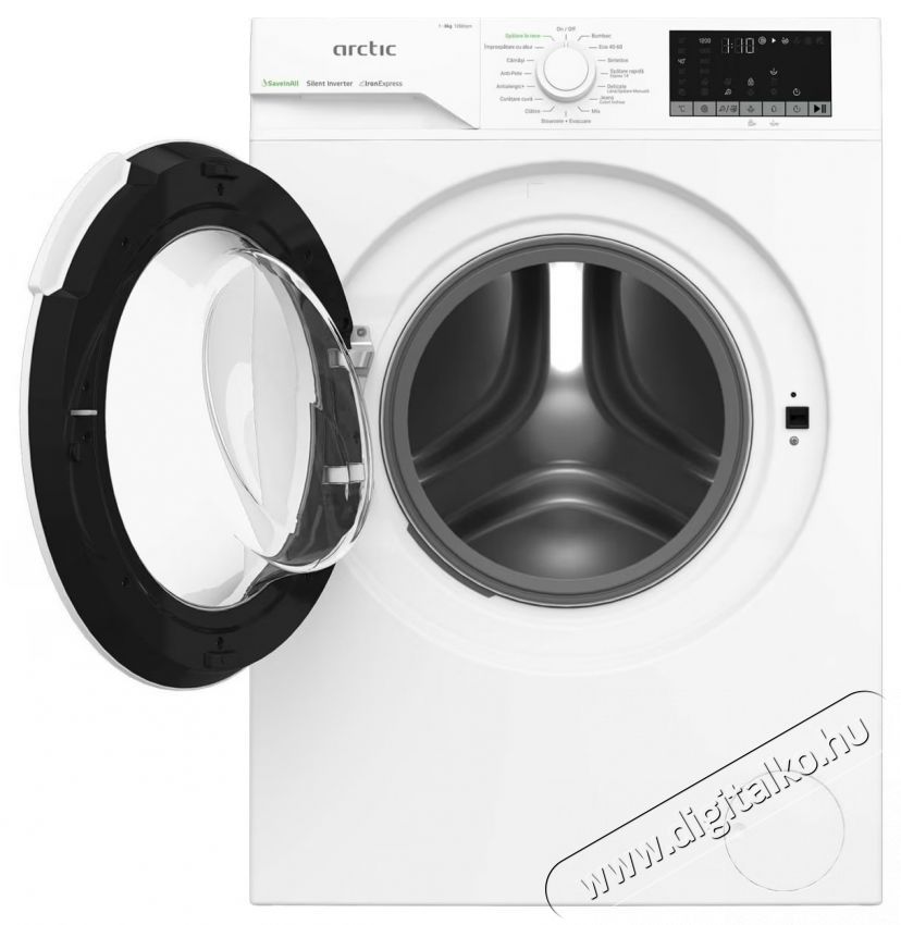 ARCTIC APLM2WFSU28211W, Mos&oacute;g&eacute;p, 8 kg, 1200 RPM, A energiaoszt&aacute;ly, Motor csendes inverter, ExtraSteam, IronExpress, Gyors/Intenz&iacute;v, Gőz, V&iacute;z m&oacute;d, Gyerekz&aacute;r, Feh&eacute;r H&aacute;ztart&aacute;s / Otthon / K&uuml;lt&eacute;r - Mos&oacute;g&eacute;p / sz&aacute;r&iacute;t&oacute;g&eacute;p - El&ouml;lt&ouml;ltős norm&aacute;l (60cm-ig) mos&oacute;g&eacute;p - 536024
