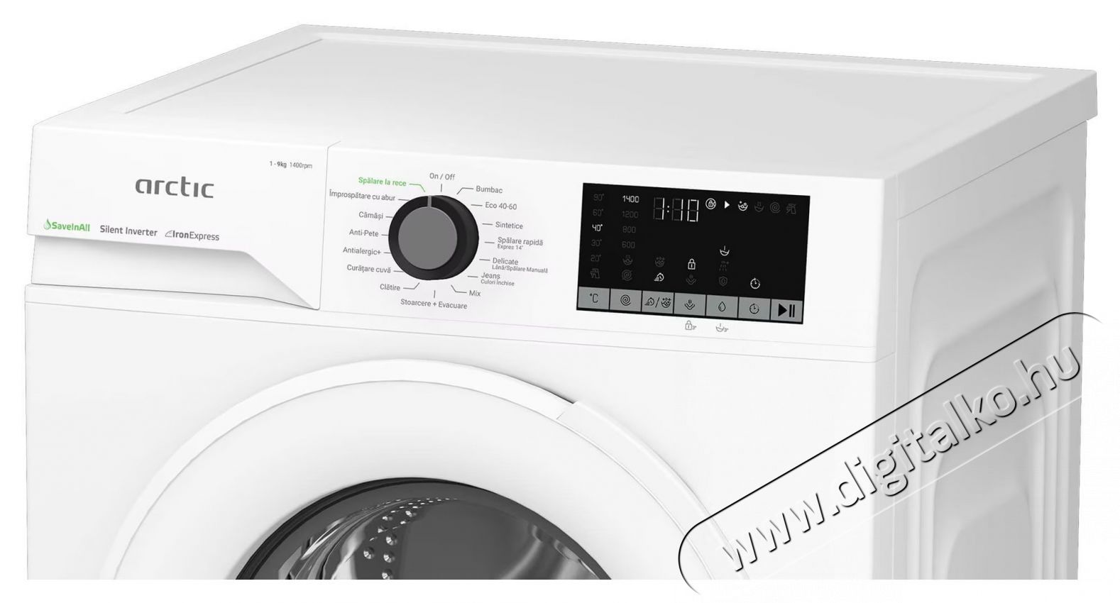 ARCTIC APLM2WFSU29412W, Mos&oacute;g&eacute;p, 9 kg, 1400 RPM, A energiaoszt&aacute;ly, Motor csendes inverter, ExtraSteam, IronExpress, Gyors/Intenz&iacute;v, Gőz, V&iacute;z m&oacute;d, Gyerekz&aacute;r, Add-In, Feh&eacute;r H&aacute;ztart&aacute;s / Otthon / K&uuml;lt&eacute;r - Mos&oacute;g&eacute;p / sz&aacute;r&iacute;t&oacute;g&eacute;p - El&ouml;lt&ouml;ltős norm&aacute;l (60cm-ig) mos&oacute;g&eacute;p - 536018