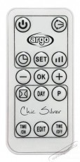 ARGO 191070184 CHIC SILVER H&aacute;ztart&aacute;s / Otthon / K&uuml;lt&eacute;r - Fűt&eacute;s - Fűtőventil&aacute;toros hősug&aacute;rz&oacute; - 529235