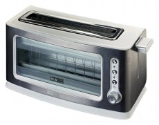 Ariete 111 Look&Toast üvegfalú kenyérpirító Konyhai termékek - Konyhai kisgép (sütés / főzés / hűtés / ételkészítés) - Kenyérpirító - 300792