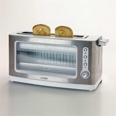 Ariete 111 Look&Toast üvegfalú kenyérpirító Konyhai termékek - Konyhai kisgép (sütés / főzés / hűtés / ételkészítés) - Kenyérpirító - 300792