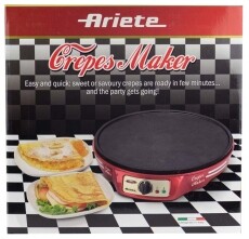 Ariete 183 Party Time palacsintasütő Konyhai termékek - Konyhai kisgép (sütés / főzés / hűtés / ételkészítés) - Sütemény / palacsinta készítő gép - 301750