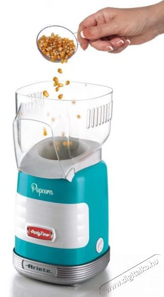 Ariete 2956.BL Party Time popcorn készítő - azúrkék Konyhai termékek - Konyhai kisgép (sütés / főzés / hűtés / ételkészítés) - Konyhai különlegesség - 368625