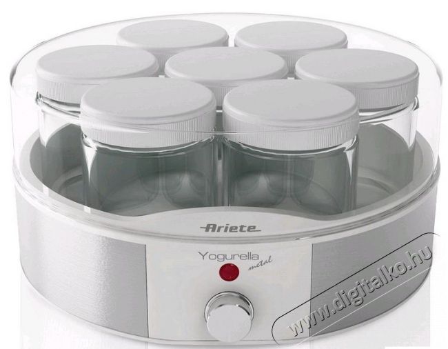 Ariete 620 Yogurella Metal joghurt készítő Konyhai termékek - Konyhai kisgép (sütés / főzés / hűtés / ételkészítés) - Konyhai különlegesség - 301743