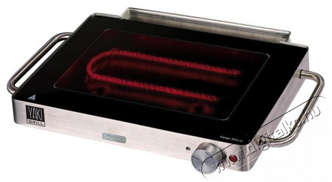 Ariete 798 Yaki üvegkerámia grill sütő Konyhai termékek - Konyhai kisgép (sütés / főzés / hűtés / ételkészítés) - Kontakt grill sütő / sütőlap - 300741