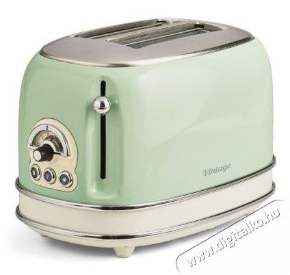 Ariete 155.GR Vintage kenyérpirító - pasztell zöld Konyhai termékek - Konyhai kisgép (sütés / főzés / hűtés / ételkészítés) - Kenyérpirító - 310974