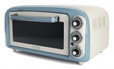 Ariete 979.BL Vintage minigrill, 18 lit - pasztell kék Konyhai termékek - Sütő-főzőlap, tűzhely (szabadonálló) - Mini sütő / mini grill / mini konyha - 344961