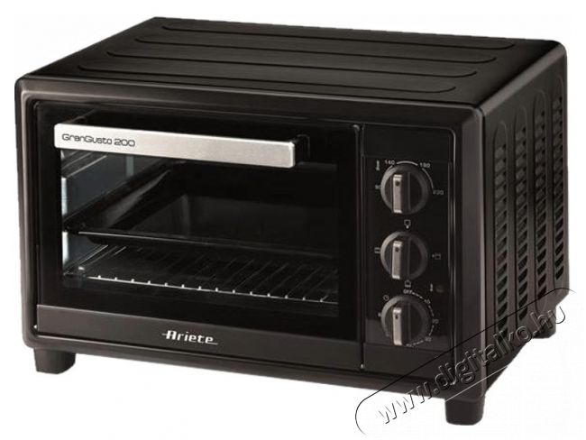 Ariete 981 Gran Gusto mini sütő Konyhai termékek - Sütő-főzőlap, tűzhely (szabadonálló) - Mini sütő / mini grill / mini konyha - 300692
