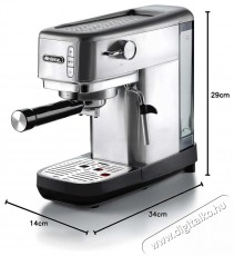 Ariete Slim 1380 Konyhai term&eacute;kek - K&aacute;v&eacute;főző / k&aacute;v&eacute;&ouml;rlő / kieg&eacute;sz&iacute;tő - Pressz&oacute; k&aacute;v&eacute;főző - 512608