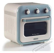 Ariete Vintage 4632/05, kék forrólevegős sütő Konyhai termékek - Sütő-főzőlap, tűzhely (szabadonálló) - Mini sütő / mini grill / mini konyha - 520926