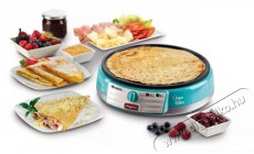 Ariete Party Time 202/01, kék Konyhai kisgép (sütés / főzés / hűtés / ételkészítés) Konyhai termékek - Konyhai kisgép (sütés / főzés / hűtés / ételkészítés) - Sütemény / palacsinta készítő gép - 523812