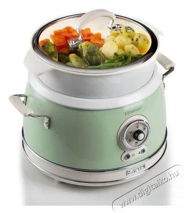Ariete Vintage 2904/04 - zöld Konyhai termékek - Konyhai kisgép (sütés / főzés / hűtés / ételkészítés) - Légkeveréses főzőgép / elektromos kukta / multifunkciós sütő - 523817