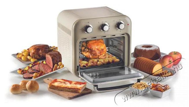 Ariete Vintage 4632, krémszínű Konyhai kisgép (sütés / főzés / hűtés / ételkészítés) Konyhai termékek - Konyhai kisgép (sütés / főzés / hűtés / ételkészítés) - Légkeveréses főzőgép / elektromos kukta / multifunkciós sütő - 523810