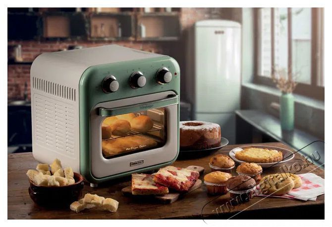 Ariete Vintage 4632/04, z&ouml;ld Konyhai term&eacute;kek - S&uuml;tő-főzőlap, tűzhely (szabadon&aacute;ll&oacute;) - Mini s&uuml;tő / mini grill / mini konyha - 523822