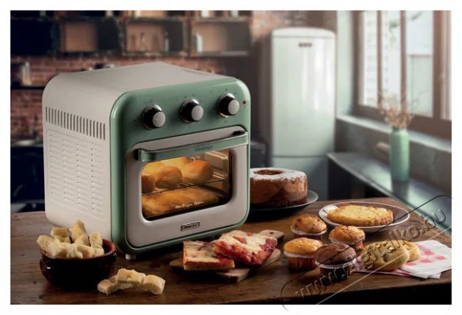 Ariete Vintage 4632/04, z&ouml;ld Konyhai term&eacute;kek - S&uuml;tő-főzőlap, tűzhely (szabadon&aacute;ll&oacute;) - Mini s&uuml;tő / mini grill / mini konyha - 523822