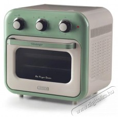 Ariete Vintage 4632/04, zöld Konyhai termékek - Sütő-főzőlap, tűzhely (szabadonálló) - Mini sütő / mini grill / mini konyha - 523822