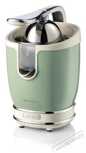 Ariete Vintage Juicer 413/04 - zöld Konyhai termékek - Konyhai kisgép (előkészítés / feldolgozás) - Gyümölcs centrifuga / prés - 523821